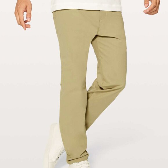 lululemon athletica Other - Lululemon Commission Pant Slim *Warpstreme 34" Tofino Sand Size 32
